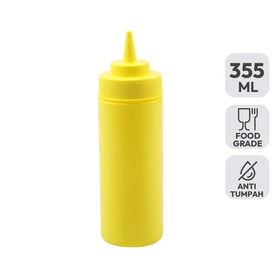 Gambar Culinart Botol Saus Plastik 355 ml - Kuning