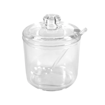 Gambar Culinart Tempat Gula & Sendok 300 ml Transparan
