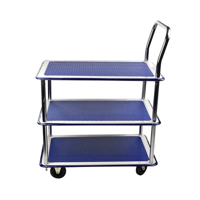 Gambar Krisbow Troli Service 3 Tingkat 72.5x86x47 cm - Biru