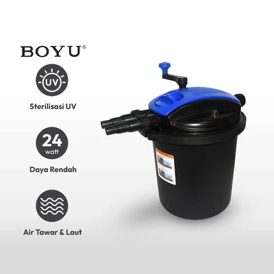 Gambar Boyu Filter Kolam Ikan Efu-15000A