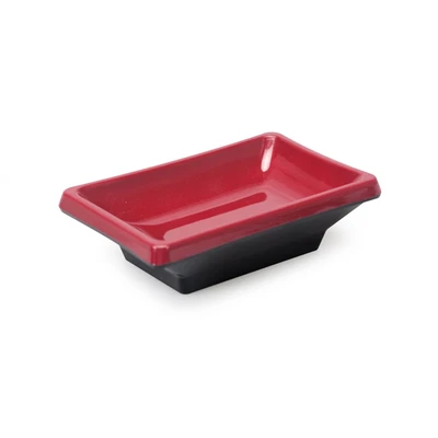 Gambar Krischef Piring Saus Plastik 10 cm - Hitam