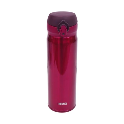 Thermos Tumbler Vacuum Flask Stainless Steel One Push 500 Ml Merah