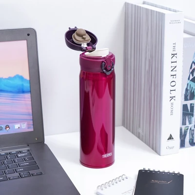 Gambar Thermos Tumbler Vacuum Flask Stainless Steel One Push 500 ml - Merah