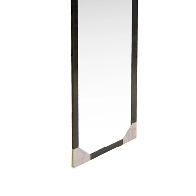 Gambar Informa Cermin Dinding Dekorasi MDF 30x15x90 cm - Hitam