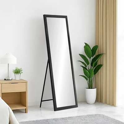 Gambar Informa Cermin Lantai MDF 40x2.5x150 cm - Hitam