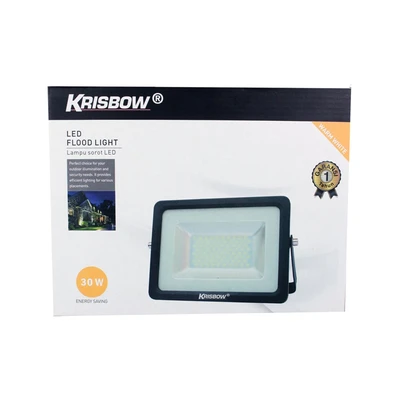 Gambar Krisbow Lampu Sorot LED 30 Watt 3000K IP65 Warm White
