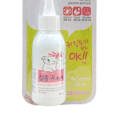 Gambar Forcans Flea Tick Pembersih Telinga Anjing & Kucing 80 ml
