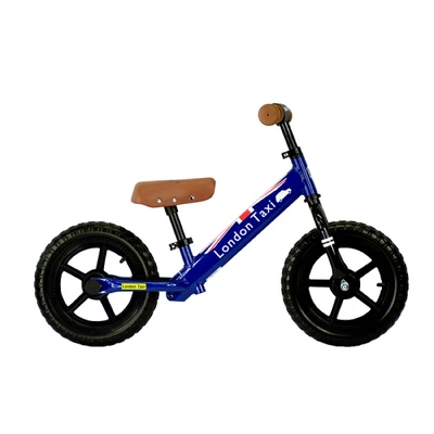 Gambar London Taxi 12 Inci Sepeda Anak Kick Bike - Biru