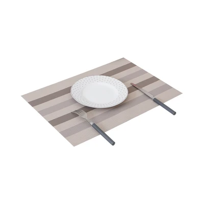 Gambar Forhom Tatakan Piring PVC 30x45 cm 0285 Set 4 pcs - Krem