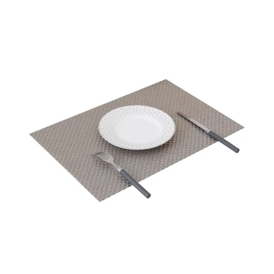 Gambar Forhom Tatakan Piring PVC 30x45 cm 0802 Set 4 pcs - Krem