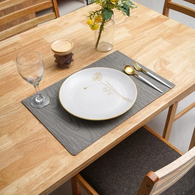 Gambar Forhom Tatakan Piring 30x45 cm PVC Set 4 pcs - Krem