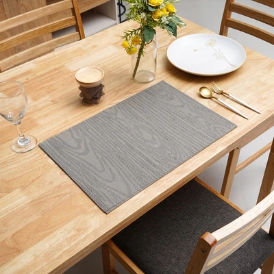 Gambar Forhom Tatakan Piring 30x45 cm PVC Set 4 pcs - Krem