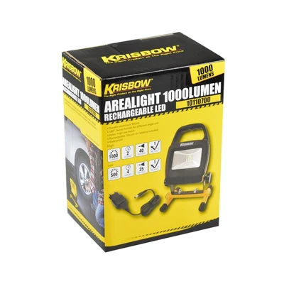 Gambar Krisbow Lampu Sorot LED Rechargeable 1000 Lumen