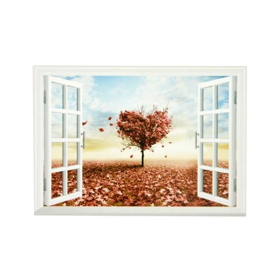 Gambar Yeeto Stiker Dinding Heart Tree 3D