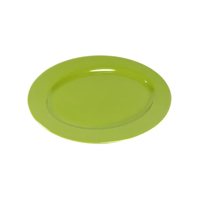 Gambar Krischef Piring Saji Plastik 30x30 cm - Hijau