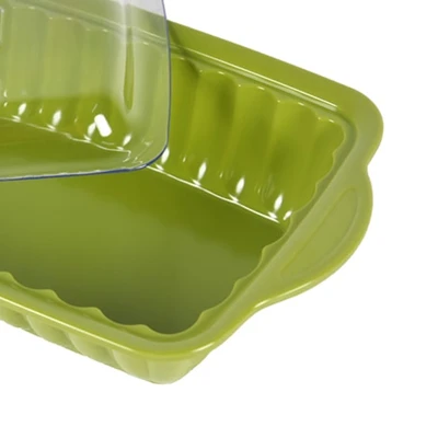 Gambar Krischef Sevilla Wadah Saji Casserole 31.7 cm - Hijau