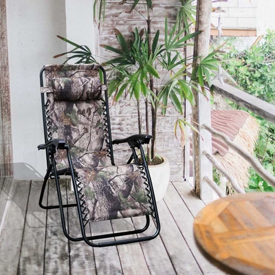 Gambar Soleil Kursi Recliner Zero Gravity - Camo