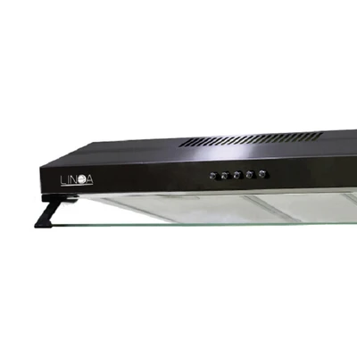 Gambar Linea Penghisap Asap Dapur Slim 90x50x8 cm LSH 902 - Hitam