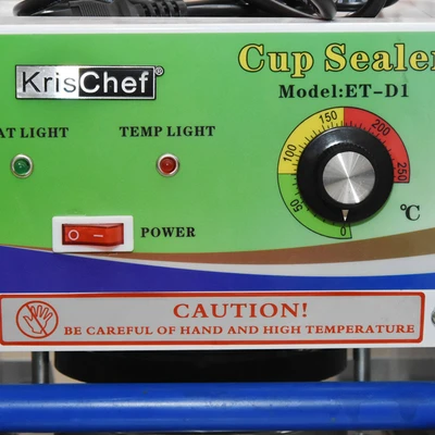 Gambar Krischef Cup Sealer Manual Et-D1- Putih
