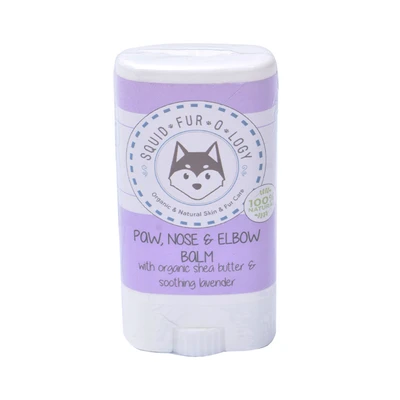 Gambar Trick Or Treat Squid Fur O-Logy Paw Nose & Elbow Balm Lavender 15 gr