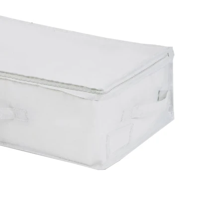 Gambar Krishome Tas Penyimpanan Pakaian Underbed 40x30x18 cm - Abu-Abu