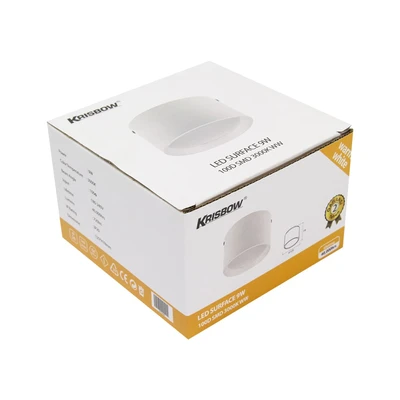 Gambar Krisbow Lampu Downlight LED 9 Watt 3000K Warm White
