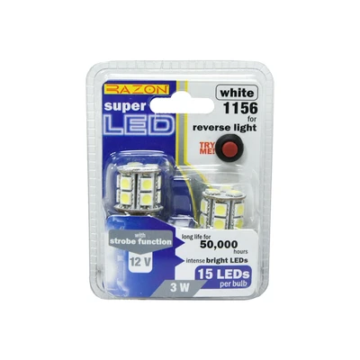 Gambar Razon Set Lampu Mundur Mobil LED 3W 2 Pcs - Putih