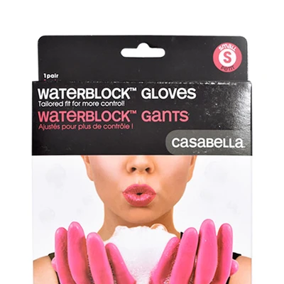 Gambar Casabella Sarung Tangan Karet Waterblock Premium S - Pink