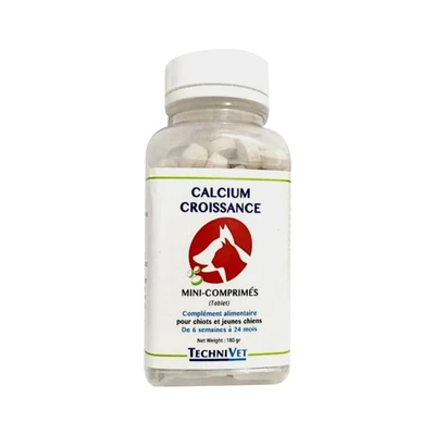 Gambar Technivet Suplemen Anjing Calcium Croissance 180 gr
