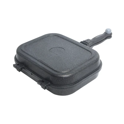 Gambar Cheftopf Wajan Panggang Jumbo 31x24.5 cm - Hitam