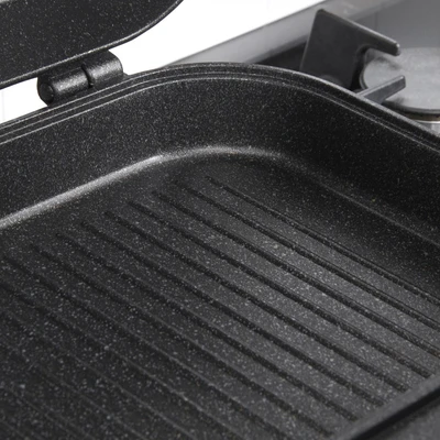 Gambar Cheftopf Wajan Panggang Jumbo 31x24.5 cm - Hitam