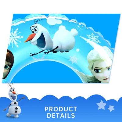 Gambar Ban Renang Anak Frozen Elsa & Anna 60 Cm - Biru