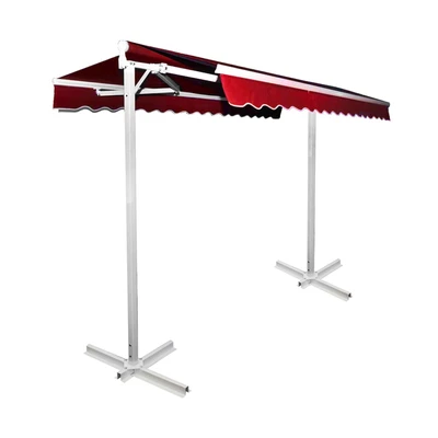Gambar Soleil Kanopi Taman Markise P1004 - Merah Tua