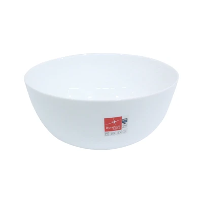 Gambar Bormioli Rocco 23 cm Toledo Mangkuk Salad Kaca - Putih