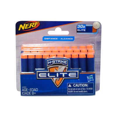 Gambar Nerf Set 30 Pcs Refill Darts Nstrike A0351