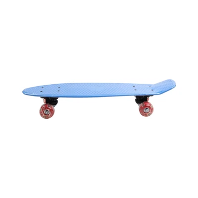 Gambar Papan Skateboard Single Kick 57x15 Cm - Biru