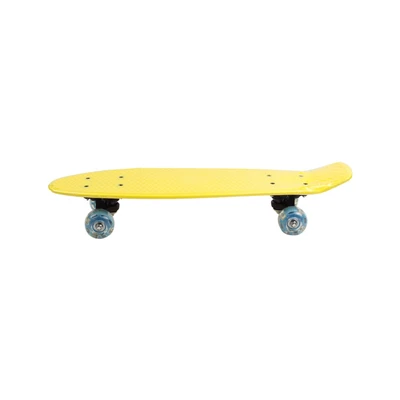 Gambar Papan Skateboard Single Kick 57x15 Cm - Kuning