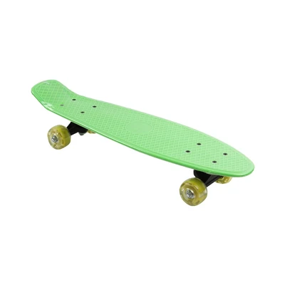 Gambar Papan Skateboard Single Kick 57x15 Cm - Hijau