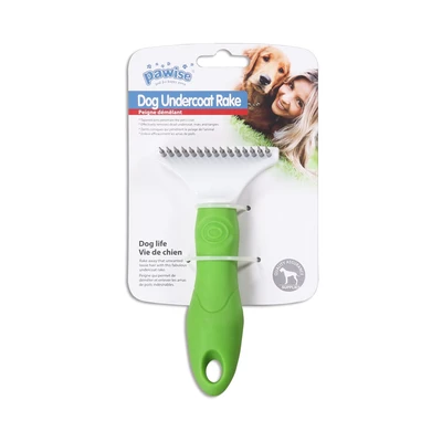 Gambar Pawise Dog Undercoat Rake Sisir Hewan 15x7.5 cm
