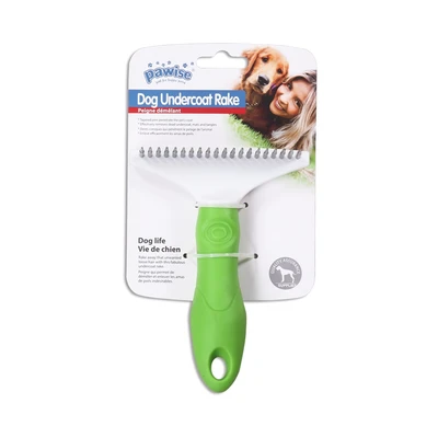 Gambar Pawise Dog Undercoat Rake Sisir Hewan 15x11 cm