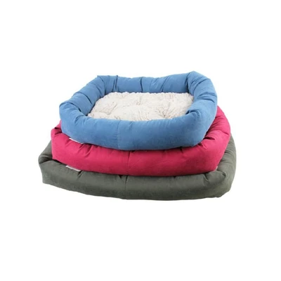 Gambar Pawise Tempat Tidur Anjing Dengan Bantal Lepas Ukuran S - Biru