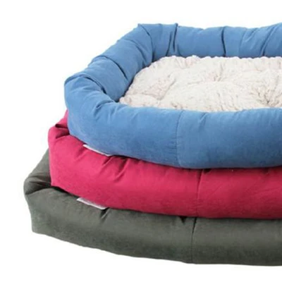 Gambar Pawise Tempat Tidur Anjing Dengan Bantal Lepas Ukuran S - Biru