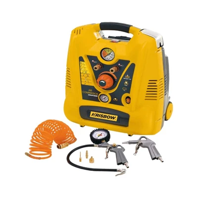Gambar Krisbow Kompresor Angin Oil Free 2Hp 8Bar Crdb0206