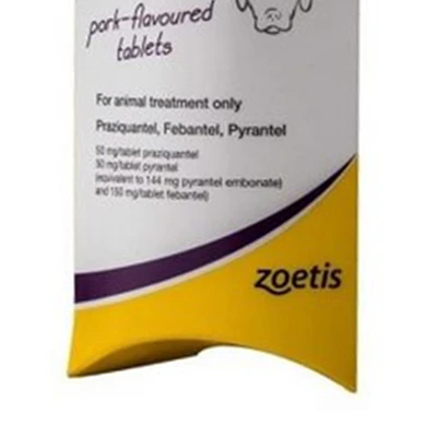 Gambar Zoetis Obat Cacing Anjing Cazitel Plus