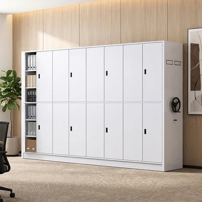 Gambar Informa Filing Cabinet Mobile Metal 4 Bays Dengan Pintu