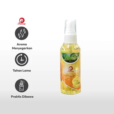 Gambar Flamingo Lemon Pengharum Mobil Spary