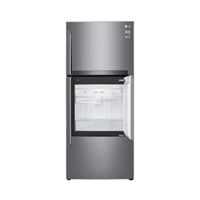 Gambar LG Kulkas 2 Pintu 549 Liter GN-A702HLHU - Silver