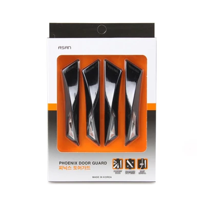 Gambar Carex Set Pelindung Pintu Mobil Phoenix 4 pcs - Hitam