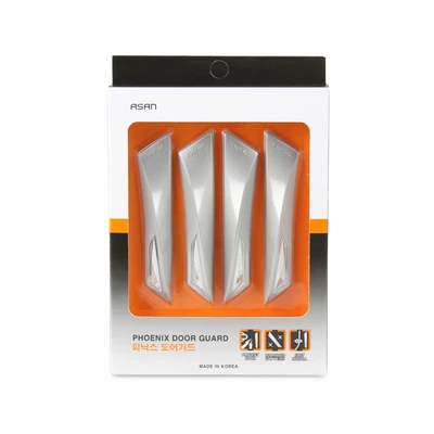 Gambar Carex Set Pelindung Pintu Mobil Phoenix 4 pcs - Silver