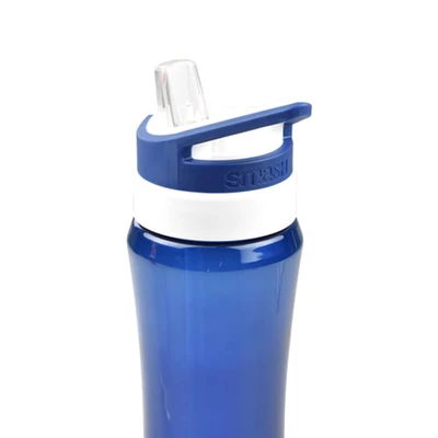 Gambar Smash Moji Botol Minum Plastik 700 ml - Biru